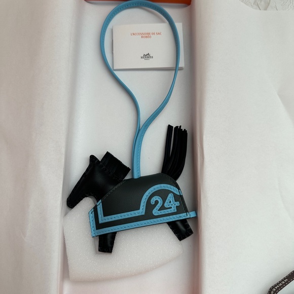 Hermes Rodeo Robeo 24 PM Bag Charm - Picture 1 of 9